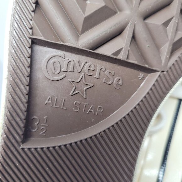 Converse Womens 5.5 Chuck 70 red pink floral high tops 568373C 2003 - Picture 10 of 12